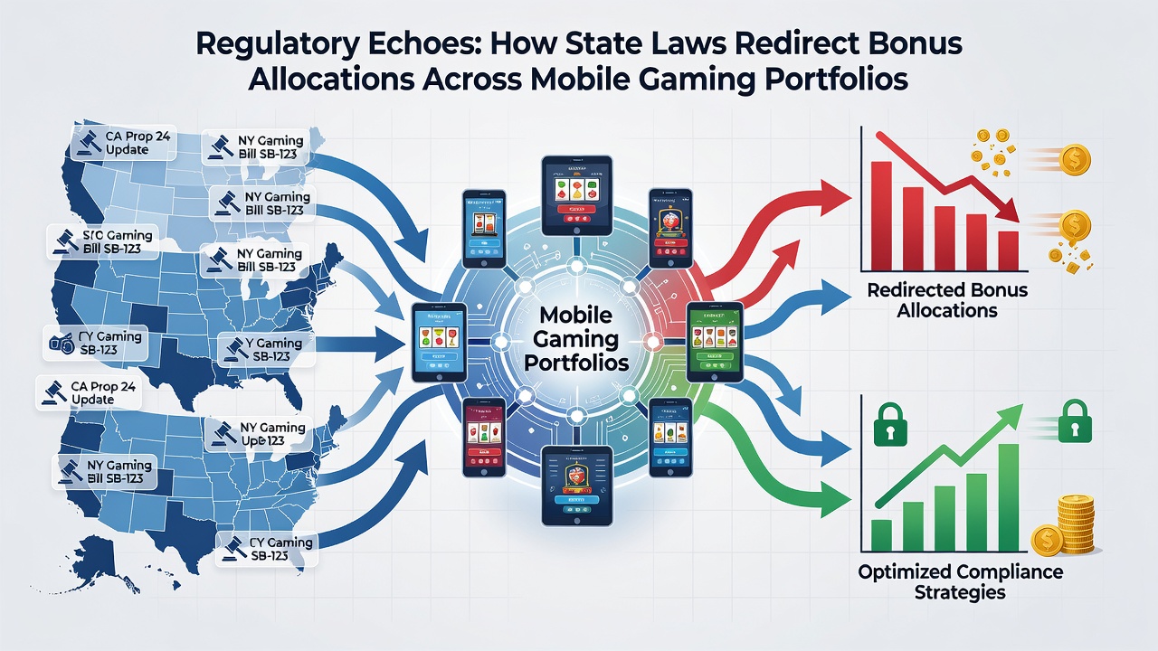 Regulatory documents and state gaming commission reports illustrating bonus allocation shifts