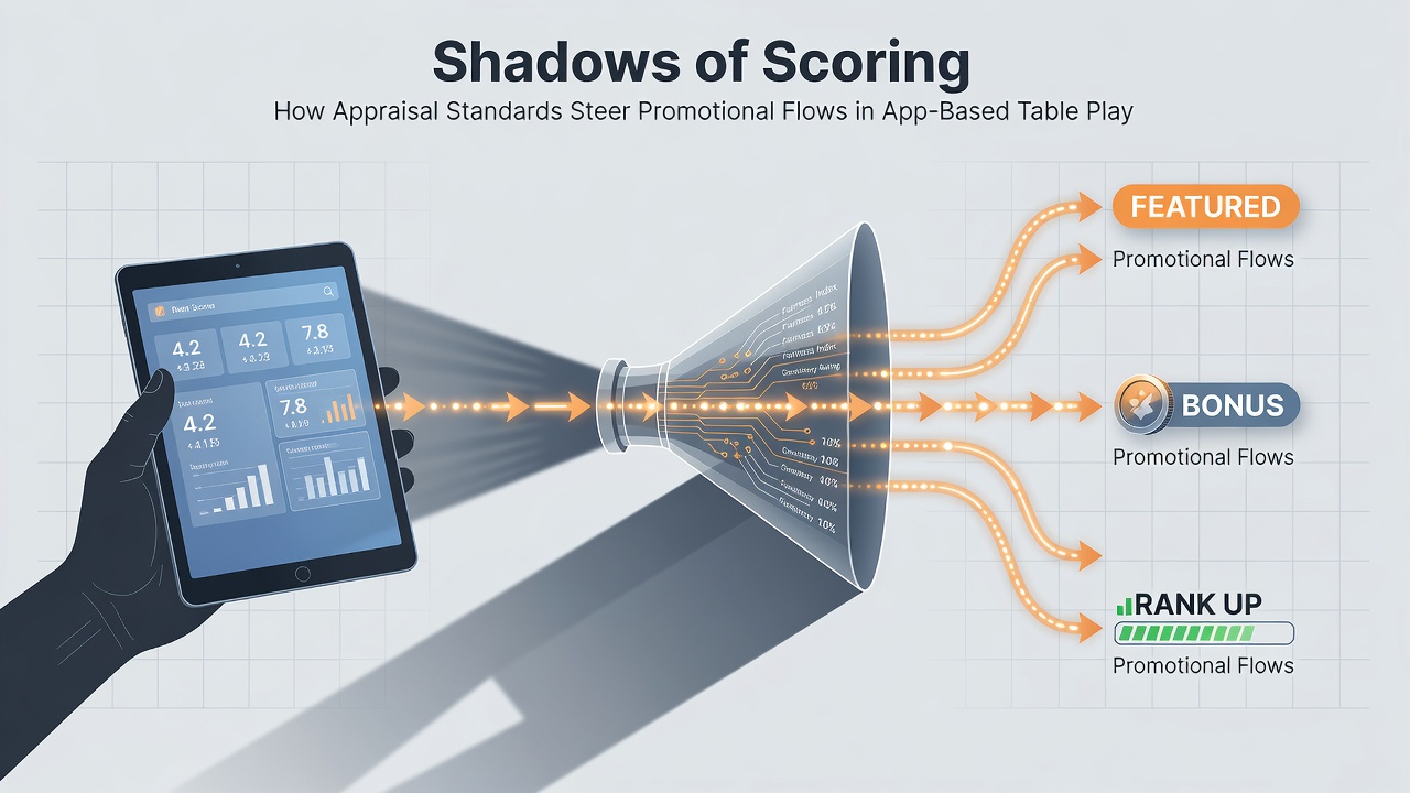 Analytics dashboard displaying player scoring trends and promotional allocation pathways